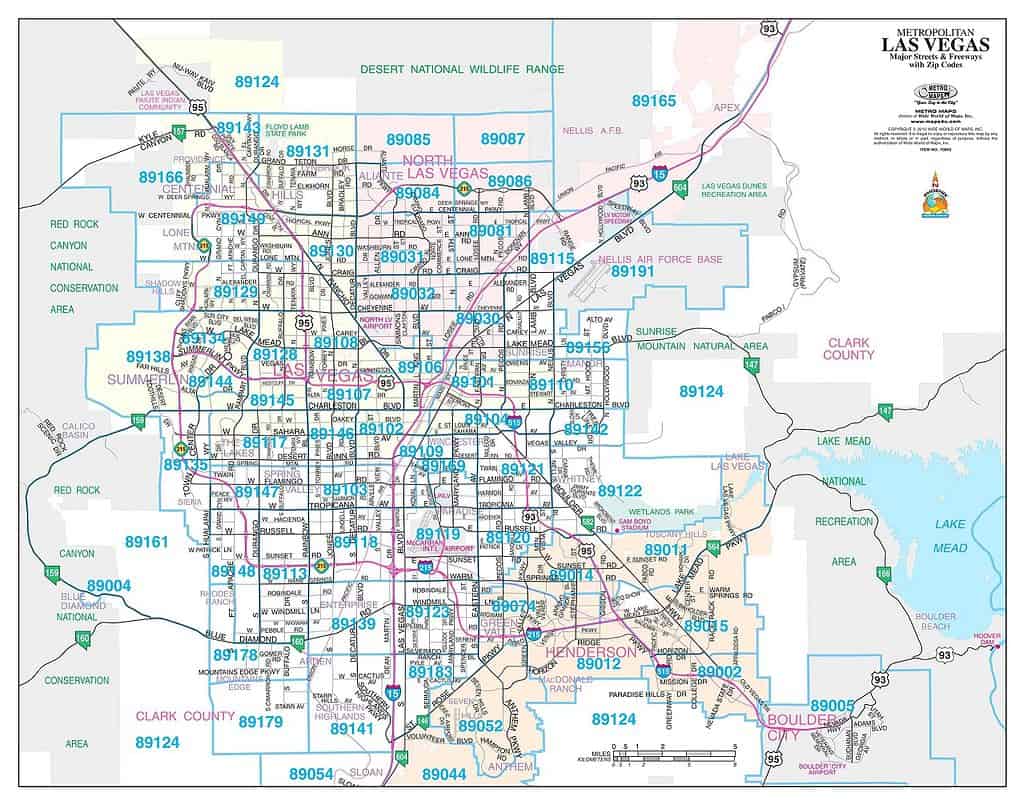 Metro Map Las Vegas